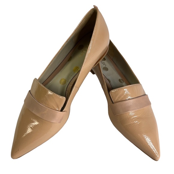 Boden Shoes - Boden Octavia Nude Patent Leather Pointed Toe Flats Loafers Size: EU37.5 US6.5
